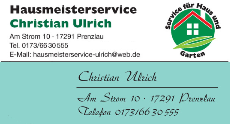 Hausmeisterservice Christian Ulrich