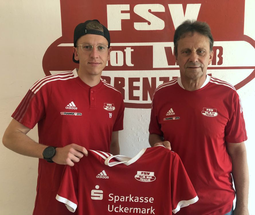 Lukas Theel (links), Co-Trainer Jörg Scharein (rechts)