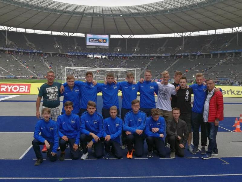 Hertha BSC und RB Leipzig Balljungen 2018