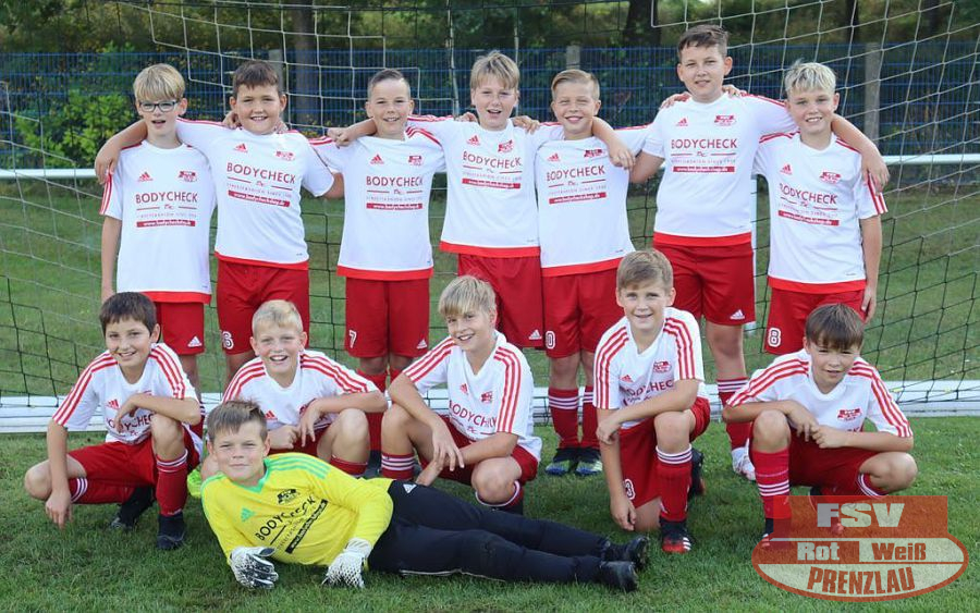 D2-Junioren-Mannschaft FSV Rot-Weiß Prenzlau
