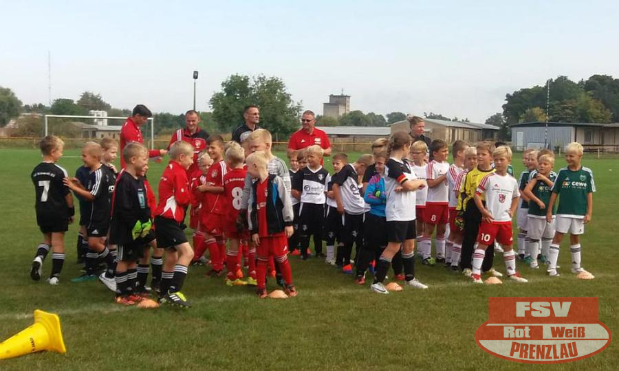 FSV Rot-Weiß Prenzlau F1-Junioren Turniersieg 03.09.2018