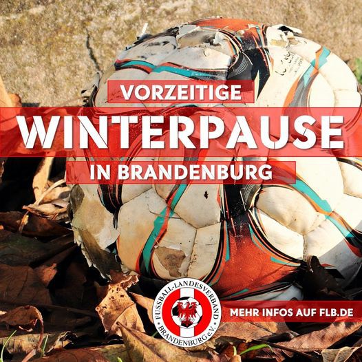 vorzeitige Winterpause FLB