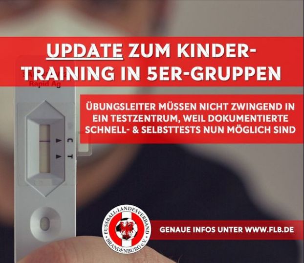 UPDATE zum Kindertraining